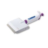 Pearl Adjustable Pipette 12 Channel - 30-300μl - Purple