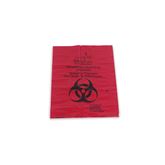 Autoclavable Biohazard Waste Bag 14" x 19" - Red - 2mil - 3-4gal