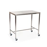 Stainless Steel Instrument Table with H-Brace 20"L x 16"W x 34"H