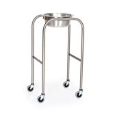 Stainless Steel Single Bowl Solution Stand Without Shelf