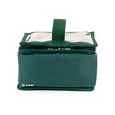 Medication Transport Tote Small - 8.5"W x 7.75"D x 6"H - Green