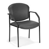 Antimicrobial/Anti-Bacterial Guest Chair With Arms