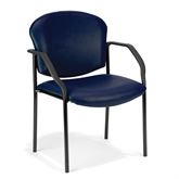 Antimicrobial/Anti-Bacterial Guest Chair With Arms