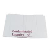 Contaminated Laundry Bag Contaminated Laundry Bag - 38" x 50" - White - 1.4mil - 20-30gal