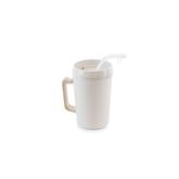 Insulated Mug with Straw 34oz