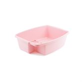 Wash Basin with Built-in Soap Dish Rectangle 7qt - Dusty Rose