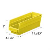 4"H Shelf Bin 4.125"W x 11.625"D