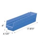 4"H Shelf Bin 4.125"W x 17.875"D