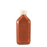 Pharmacy-Lite Amber Ovals with Child-Resistant Closures 6oz