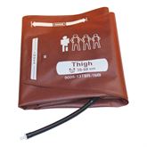 ADView 2 Accessories BP Cuffs 1 Tube with Male Connector Thigh - Brown