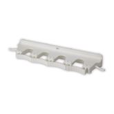 Wall Bracket Holds 4-6 Items - 15.5"W