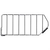 Wire Mesh Hang & Stack Bin Divider For 34518