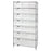 18"D Shelf and Bin Unit 36"W x 74"H Includes 21 Bins - 16"L x 11"W x 8"H