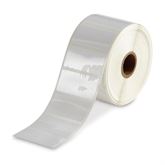 Labels for 1" Core Industry Printers 2"W x 1"H - Removable Glossy Polyester