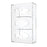 Side-Loading Acrylic Glove Dispenser Triple - 10.125"W x 4.125"D x 16"H