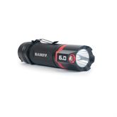 Dual LED Flashlight 600 Lumen - 6.5"W x 4"L x 1.63"H