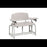 Lab X Bariatric Extra Wide Bariatric Chair - Standard Vinyl Without Side Cabinet - 46"W x 29"D x 36"H