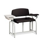 Lab X Bariatric Tall Extra Wide Bariatric Chair - Standard Vinyl With Side Cabinet - 53"W x 29"D x 43"H