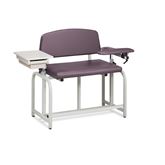 Lab X Bariatric Tall Extra Wide Bariatric Chair - Standard Vinyl With Side Cabinet - 53"W x 29"D x 43"H