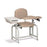 Power Draw Chair with Padded Armrests - CAL 133 Fire Code Vinyl With Side Drawer - 40"W x 27"D x 36"H