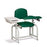 Power Draw Chair with Padded Armrests - CAL 133 Fire Code Vinyl With Side Drawer - 40"W x 27"D x 36"H