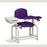 Power Draw Chair with Padded Armrests - CAL 133 Fire Code Vinyl With Side Drawer - 40"W x 27"D x 36"H