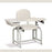 Power Draw Chair with Padded Armrests - CAL 133 Fire Code Vinyl With Side Drawer - 40"W x 27"D x 36"H