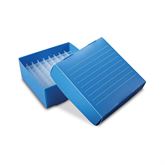 Polypropylene Film Freezer Box Available in Blue, Green, Purple or White For 1.5/2mL Tubes - 81 place