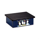 Pediatric Step Stool 16"W x 20"L x 7"H Penguin Theme