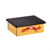 Pediatric Step Stool 16"W x 20"L x 7"H Ocean Crab Theme