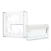 Glove Dispenser/Tissue Box Holder Combo Double Glove Dispenser Tissue Box Holder Combo