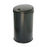 8gal Round Waste Can - Black 12.6"W x 11.6"D x 20.5"H