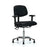 Desk Height Vinyl ESD Armchair 27"W x 18"D x 40"H - Chrome Base With Glides