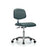 Desk Height Cleanroom Chair 24"W x 18"D x 40"H - Chrome Base With Casters