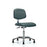 Desk Height Cleanroom Chair 24"W x 18"D x 40"H - Chrome Base With Glides