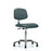 Mid Height Cleanroom Chair 24"W x 18"D x 45.5"H - Chrome Base With Glides