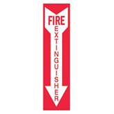 Safety Sign Inserts 9"W x 12.37"H Fire Extinguisher