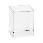 Single Place Tube Rack with Hanger Acrylic Tube Rack with Hanger - 5.188"W x 5.188"D x 6.688"H