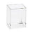 Single Place Tube Rack with Hanger Acrylic Tube Rack with Hanger - 5.188"W x 5.188"D x 6.688"H