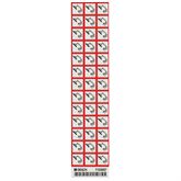 GHS Corrosive Labels 0.625" - Vinyl