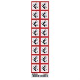 GHS Environmental Labels 1" - Paper