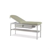 Adjustable Treatment Table with 2 Drawers Treatment Table with Shelf, Adjustable Back, and 2 Drawers - 29"W x 76"L x 32"H