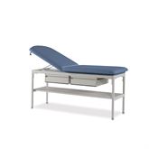 Adjustable Treatment Table with 2 Drawers Treatment Table with Shelf, Adjustable Back, and 2 Drawers - 29"W x 76"L x 32"H