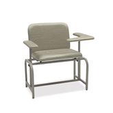 Bariatric Phlebotomy Chair Flip Arm Rest - 37.5"W x 34"D x 29"H