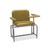 Bariatric Phlebotomy Chair Flip Arm Rest - 37.5"W x 34"D x 29"H