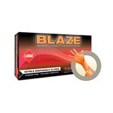 Blaze Nitrile Exam Gloves Large