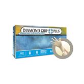 Diamond Grip Plus Powder Free Latex Exam Gloves Small