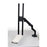 Accessioning Bench Accessory Arms Accessioning Bench Accessory Arm with Adjustable Supports - 38"W x 16"-25"L x 9"H