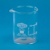 Low Form Glass Beaker 25mL