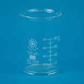 Low Form Glass Beaker 100mL